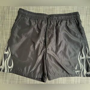 New Men's "STAMPD" Black Swim Trunk